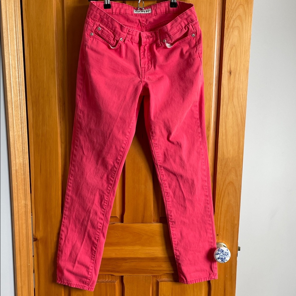 29. CIELO Bright Pink Women's Straight Leg Jeans